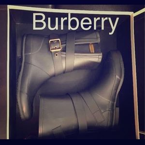 New Burberry Rain Boots